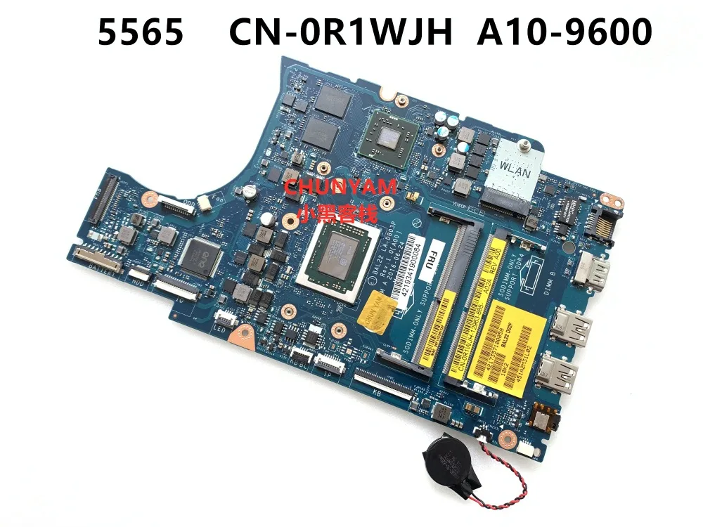 Для DELL 5565 материнской платы ноутбука BAL22 LA D803P REV: 1 0 (A00) A10 9600P R7 M440 4 Гб CN 0R1WJH R1WJH