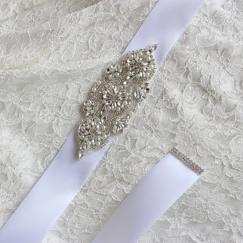Bridal belt, European and American wedding dress, waist garment, accessories, cross border foreign trade factory source
Bridal belt, European and American wedding dress, waist garment, accessories, cross border foreign trade factory source