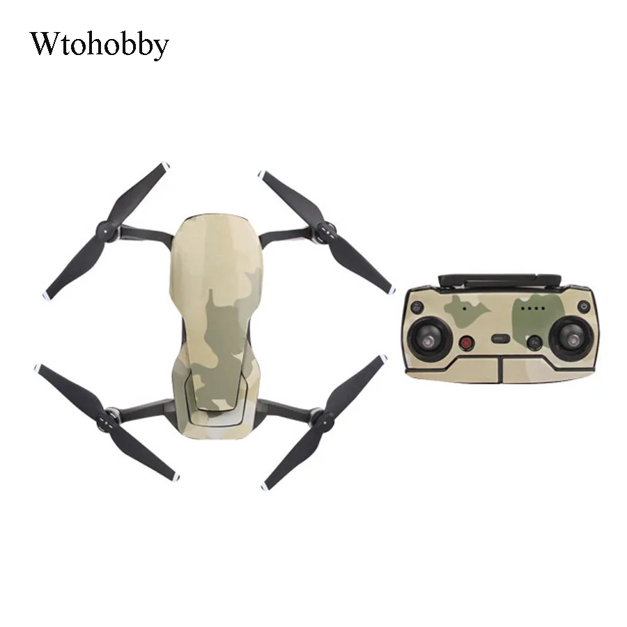 Wtohobby PVC Stickers Desert Camouflage Pattern Full Set Skin Decals Sticker for DJI Mavic Air Accessories
Wtohobby PVC Stickers Desert Camouflage Pattern Full Set Skin Decals Sticker for DJI Mavic Air Accessories