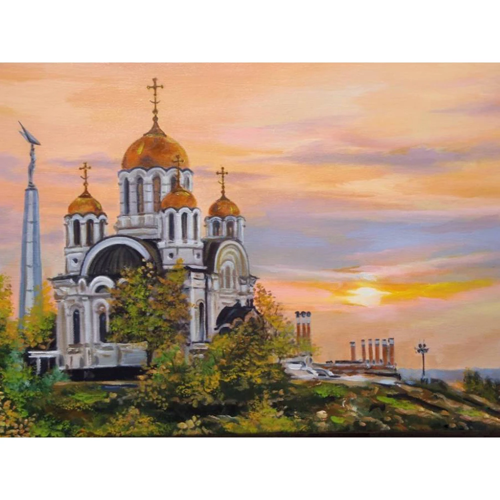 Diamond Painting Orthodox Christianity Church Full Square Diamond Embroidery Landscape Religion Building Home Decoration a1017
Diamond Painting Orthodox Christianity Church Full Square Diamond Embroidery Landscape Religion Building Home Decoration a1017