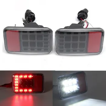 PAIR CLEAR LENS LED TAIL LIGHT REVERSING LIGHT BRAKE LIGHT FOR JEEP WRANGLER JK 07-16
PAIR CLEAR LENS LED TAIL LIGHT REVERSING LIGHT BRAKE LIGHT FOR JEEP WRANGLER JK 07-16
