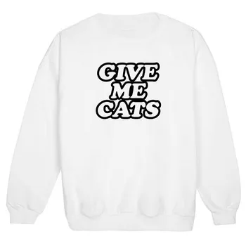 give me cats sweatshirt ladies fun tumblr hipster grunge top feminist pink cat harajuku pastel Unisex Cat lover sweatshirt tops
give me cats sweatshirt ladies fun tumblr hipster grunge top feminist pink cat harajuku pastel Unisex Cat lover sweatshirt tops