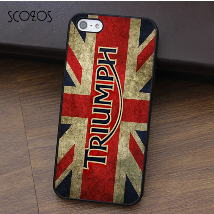 Scozos Триумф Мода сотовый телефон чехол для iPhone X 4 4S 5 5S SE 5C 6 6S 7 8 и плюс # ca442 |