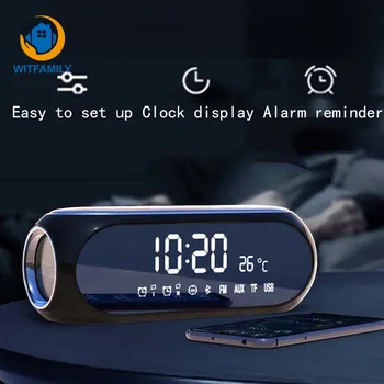 Wireless Bluetooth Speaker Mini Alarm Clock Mobile Computer Outdoor Cannon Household Radio Receiver Portable Home Desktop Clocks
Wireless Bluetooth Speaker Mini Alarm Clock Mobile Computer Outdoor Cannon Household Radio Receiver Portable Home Desktop Clocks