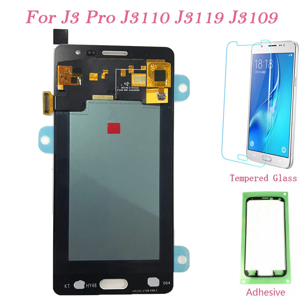 Test LCD Screen AMOLED For Samsung Galaxy J3109 J3110 J3119 Touch Screen Digitizer LCD Display For Samsung J3 Pro 2016 J3110 LCD
Test LCD Screen AMOLED For Samsung Galaxy J3109 J3110 J3119 Touch Screen Digitizer LCD Display For Samsung J3 Pro 2016 J3110 LCD