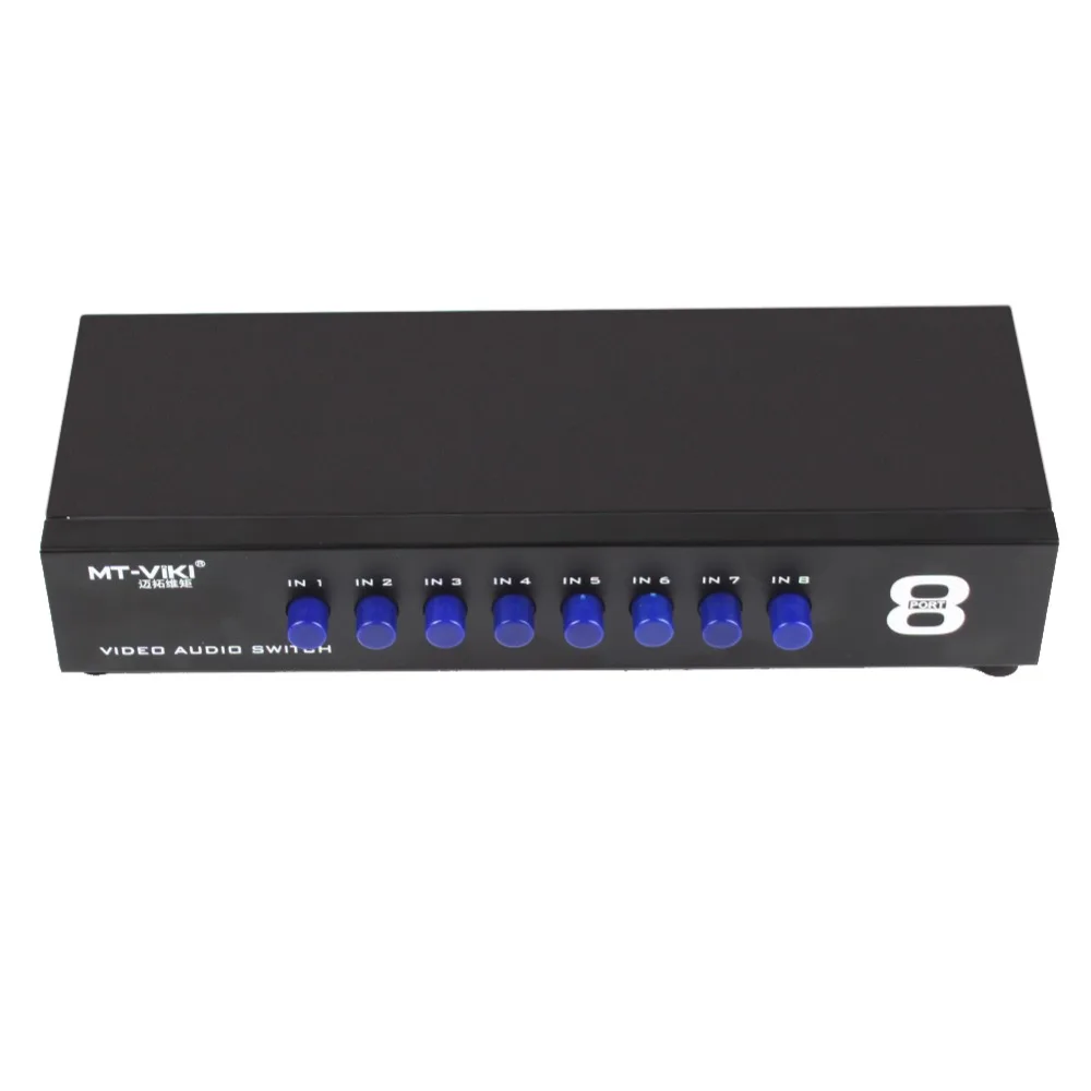 8 Ports 1output Splitter Composite 3RCA AV Video Audio Switch Switcher Box Selector 8 In 1 Out #256269
8 Ports 1output Splitter Composite 3RCA AV Video Audio Switch Switcher Box Selector 8 In 1 Out #256269