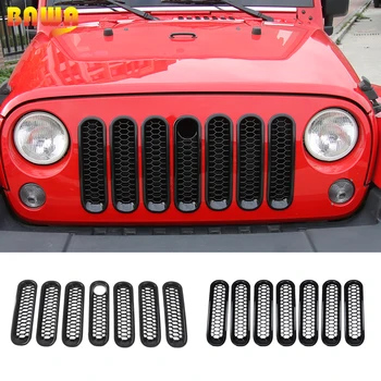 BAWA Car Front Grilles for Wrangler 2007-2015 ABS Black Honeycomb Front Mesh Grille Cover With Key Hole and No Hole
BAWA Car Front Grilles for Wrangler 2007-2015 ABS Black Honeycomb Front Mesh Grille Cover With Key Hole and No Hole