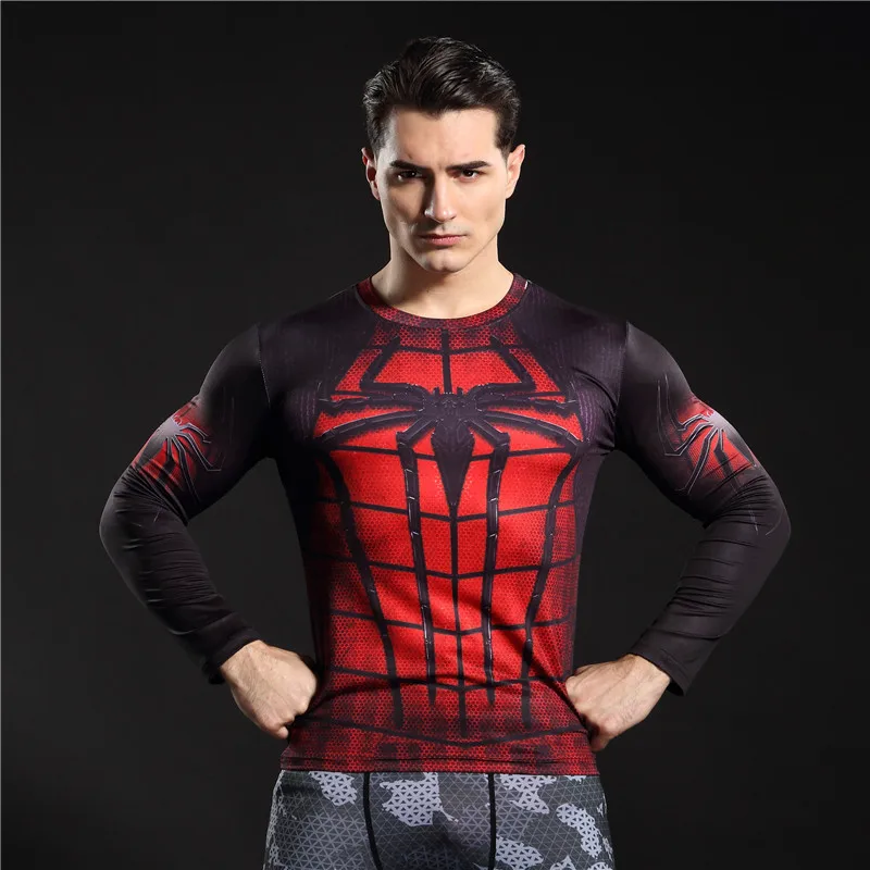 spider-man Tops Printed 3D Tee Men Compression Fitness T shirt 2017 Novelty Casual Male Round Neck Long Sleeve T-shirt mens C07
spider-man Tops Printed 3D Tee Men Compression Fitness T shirt 2017 Novelty Casual Male Round Neck Long Sleeve T-shirt mens C07