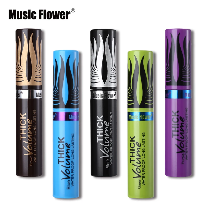 Professional Brand Music Flower Cosmetics 5 Color Curling Mascara Waterproof Makeup Mascara Long-lasting Eyelashes Lengthening
Professional Brand Music Flower Cosmetics 5 Color Curling Mascara Waterproof Makeup Mascara Long-lasting Eyelashes Lengthening