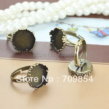 free shipping!!! 100pcs/lot 15mm pad antique bronze crown ring base jewerly findings
free shipping!!! 100pcs/lot 15mm pad antique bronze crown ring base jewerly findings