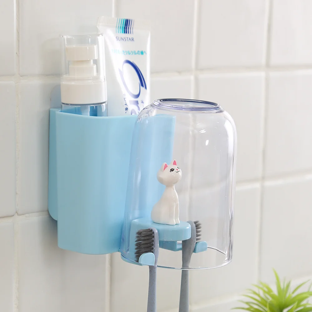 Cute punch-free bathroom wall hanging couple toothbrush holder toothpaste cup holder tooth cup wx8021642
Cute punch-free bathroom wall hanging couple toothbrush holder toothpaste cup holder tooth cup wx8021642