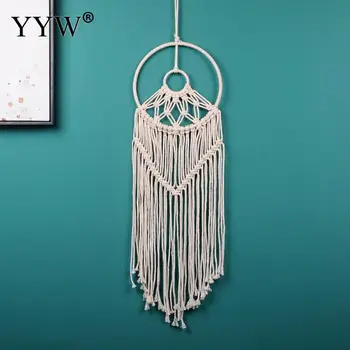 Boho Decor Dream Macrame Wall Hanging Tapestry Fabrics Macrame Curtain Tapestries Scandinavian Home Decoration Accessories
Boho Decor Dream Macrame Wall Hanging Tapestry Fabrics Macrame Curtain Tapestries Scandinavian Home Decoration Accessories