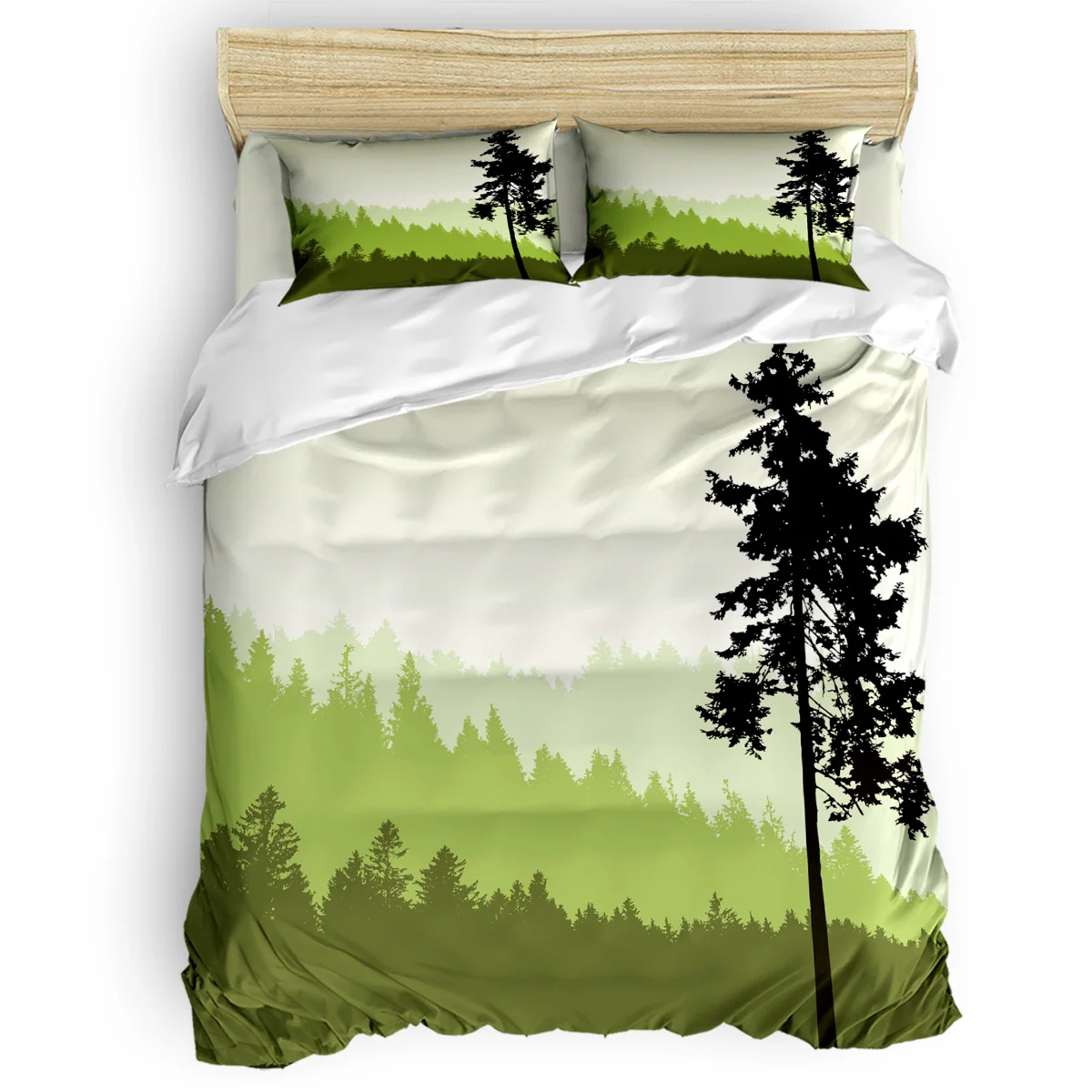 Mountain Scenery Pine Tree Silhouette 3 Piece Bedding Sets 4 Piece Bedding Sets Machine Washable Columbus Day April Fools Beaut
Mountain Scenery Pine Tree Silhouette 3 Piece Bedding Sets 4 Piece Bedding Sets Machine Washable Columbus Day April Fools Beaut