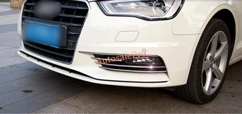 DIY Chrome Front Fog Light Lamp stripe Cover trim 1set For Audi A3 8V Sedan 2012-2015
DIY Chrome Front Fog Light Lamp stripe Cover trim 1set For Audi A3 8V Sedan 2012-2015