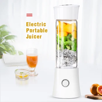 380ml Fruit Juicer Cup Electric Portable Blender Lemon Juicer Blender Squeezer Maker Mixer Bottle USB Rechargeable Drop shppingi
380ml Fruit Juicer Cup Electric Portable Blender Lemon Juicer Blender Squeezer Maker Mixer Bottle USB Rechargeable Drop shppingi