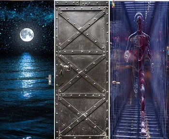 Moon Night Sea Iron Door Space 2pcs Wall Sticker Bedroom Self-adhesive 3D Wall Stickers Home Decoration
Moon Night Sea Iron Door Space 2pcs Wall Sticker Bedroom Self-adhesive 3D Wall Stickers Home Decoration