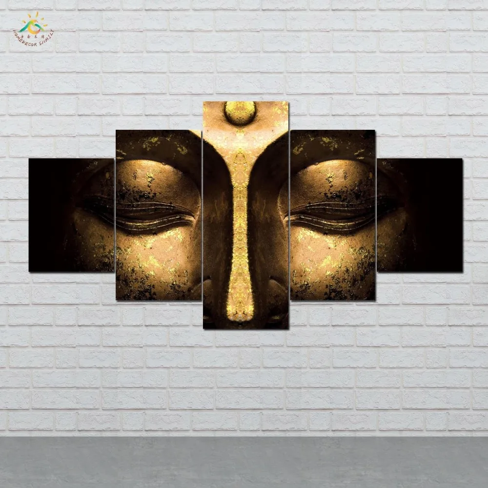 Golden Buddha Wall Art Prints Canvas Art Painting Modular Picture And Poster Canvas Painting Decoration Home 5 PIECES
Golden Buddha Wall Art Prints Canvas Art Painting Modular Picture And Poster Canvas Painting Decoration Home 5 PIECES