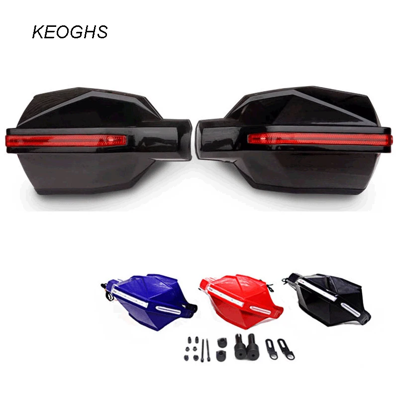 KCSZHXGS motorcycle hand protection handguard LED protector hand guards motorbike motocross protection windscreen universal
KCSZHXGS motorcycle hand protection handguard LED protector hand guards motorbike motocross protection windscreen universal