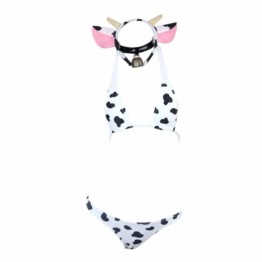 Womens Anime Cow Cosplay Bikini Lolita Kawaii Bra and Panty Set Japanese Underwear White
Womens Anime Cow Cosplay Bikini Lolita Kawaii Bra and Panty Set Japanese Underwear White