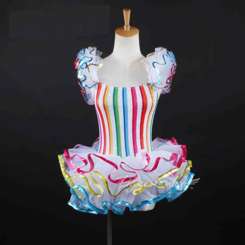 Kid Strip Rainbow Ballet Tutu Leotard For Women Ballerina Clothes Adult Swan Lake Skirt Ballet Costume Ballet Dress For Girls
Kid Strip Rainbow Ballet Tutu Leotard For Women Ballerina Clothes Adult Swan Lake Skirt Ballet Costume Ballet Dress For Girls