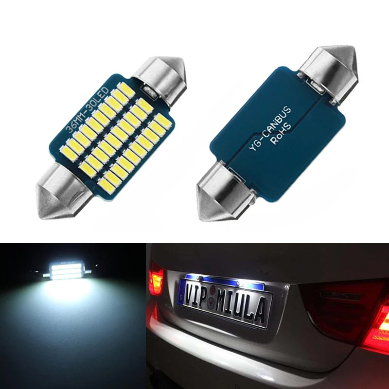 2x LED 36mm White blue Canbus C5W Bulbs 3014 SMD Interior Lights License Plate Light For BMW E39 E36 E46 E90 E60 E30 E53 E70
2x LED 36mm White blue Canbus C5W Bulbs 3014 SMD Interior Lights License Plate Light For BMW E39 E36 E46 E90 E60 E30 E53 E70