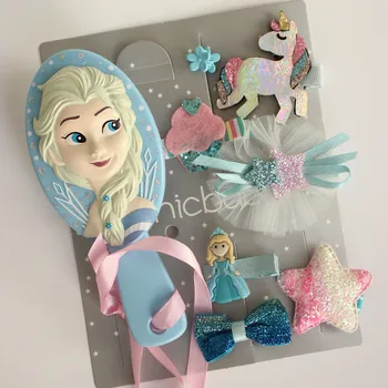 Baby Hairpin Set Pink Sweet Rainbow Mermaid Unicorn Comb Baby Girls Bowknot Hair Accessories Colorful Children New Year Gift Box
Baby Hairpin Set Pink Sweet Rainbow Mermaid Unicorn Comb Baby Girls Bowknot Hair Accessories Colorful Children New Year Gift Box
