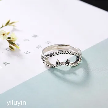 KJJEAXCMY boutique jewelryar S925 Sterling Silver Japanese Korean version of simple big mouth, personality, fashion, joking, lad
KJJEAXCMY boutique jewelryar S925 Sterling Silver Japanese Korean version of simple big mouth, personality, fashion, joking, lad