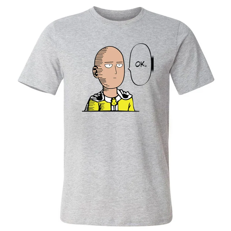 Men T-Shirt One Punch Man Saitama Sensei Japan Anime Cotton Short Sleeve T-shirt 2019 Summer Top tee Casual O-Neck Male Tshirt
Men T-Shirt One Punch Man Saitama Sensei Japan Anime Cotton Short Sleeve T-shirt 2019 Summer Top tee Casual O-Neck Male Tshirt