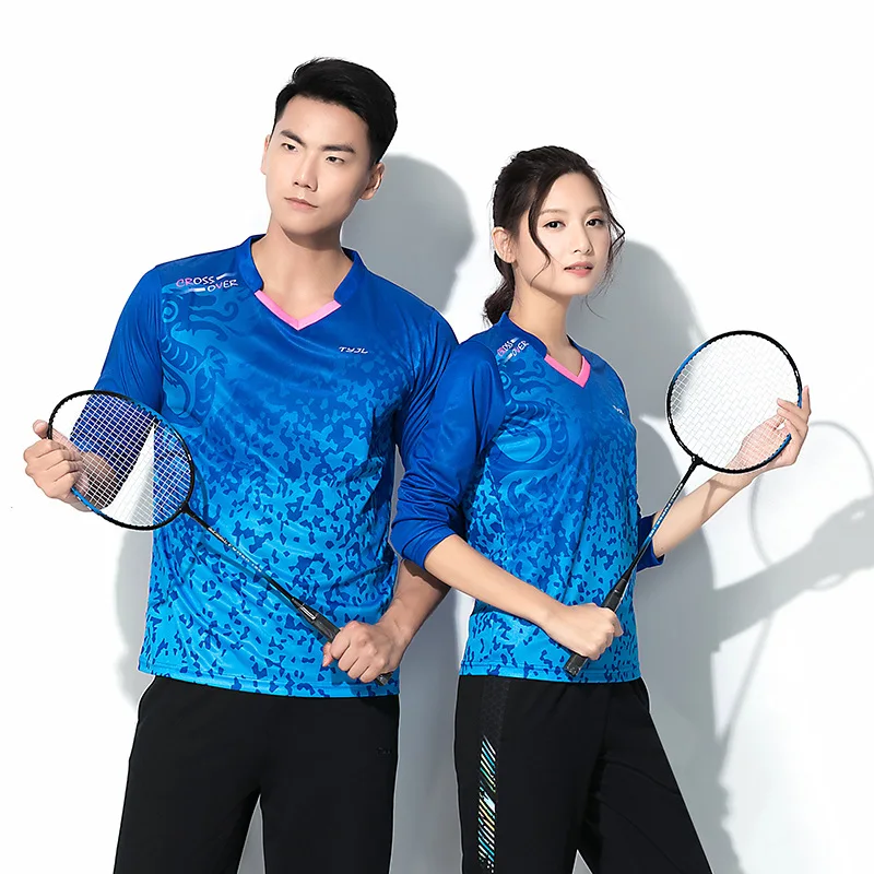 Badminton Suit shirt for Men Women Long Sleeve Sportswear Dry Fit Pants tennis jersey badmintkn set table tennis shirt
Badminton Suit shirt for Men Women Long Sleeve Sportswear Dry Fit Pants tennis jersey badmintkn set table tennis shirt