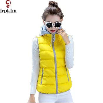Women's Cotton Hooded Cotton Vest Removable Hat Hot High Quality Brand New Female Winter Warm Jacket&Outerwear Thicken LZ202
Women's Cotton Hooded Cotton Vest Removable Hat Hot High Quality Brand New Female Winter Warm Jacket&Outerwear Thicken LZ202