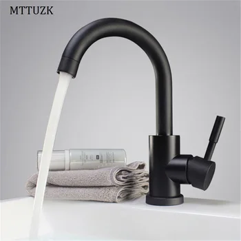 MTTUZK Black and white color 304 stainless steel Paint bathroom basin mixer tap sink rotatable basin faucet kitchen mixer
MTTUZK Black and white color 304 stainless steel Paint bathroom basin mixer tap sink rotatable basin faucet kitchen mixer