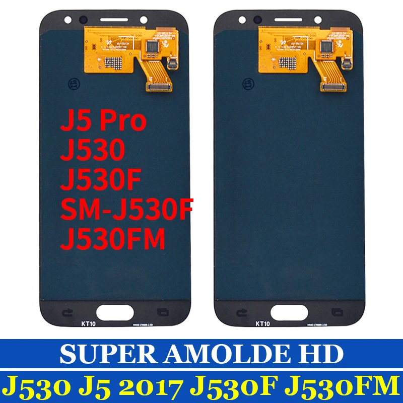 Tested Working OEM AMOLED For Samsung Galaxy J5 2017 J530 LCD for Samsung J530F LCD Display Screen Touch Digitizer Assembly
Tested Working OEM AMOLED For Samsung Galaxy J5 2017 J530 LCD for Samsung J530F LCD Display Screen Touch Digitizer Assembly
