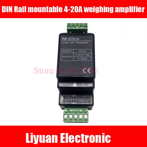 DIN Rail mountable GT01A sensor/0-5V load cell amplifier transmitter transducer RW-GT01A/4-20A weighing amplifier
DIN Rail mountable GT01A sensor/0-5V load cell amplifier transmitter transducer RW-GT01A/4-20A weighing amplifier
