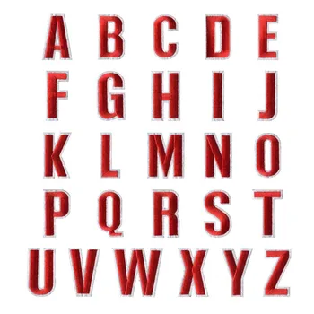 1PC Impact Font Red on White English Letters A-Z or Number 0-9 Embroidered patch Sew or Iron badge on Clothes bags and Pants
1PC Impact Font Red on White English Letters A-Z or Number 0-9 Embroidered patch Sew or Iron badge on Clothes bags and Pants