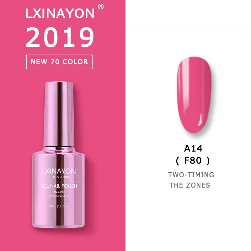 LXINAYON 12ml gel nail polish Semi Permanent Gellak Set Soak-off Matte Top Coat UV Gel varnishes Paint Semi Permanen gel polishe
LXINAYON 12ml gel nail polish Semi Permanent Gellak Set Soak-off Matte Top Coat UV Gel varnishes Paint Semi Permanen gel polishe