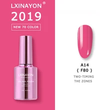 LXINAYON 12 мл Гель-лак для ногтей Полупостоянный т Гель-лак набор замачиваемый матовое верхнее покрытие УФ Гель-лак краска Полупостоянный гель ...(China)