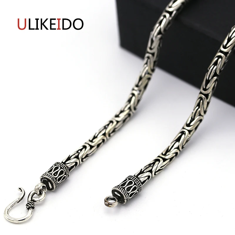 925 Sterling Silver Jewelry Cross Pendant Necklaces Fishion Charm Punk Link Thai Silver Chain For Men And Women Fine Gift 745
925 Sterling Silver Jewelry Cross Pendant Necklaces Fishion Charm Punk Link Thai Silver Chain For Men And Women Fine Gift 745