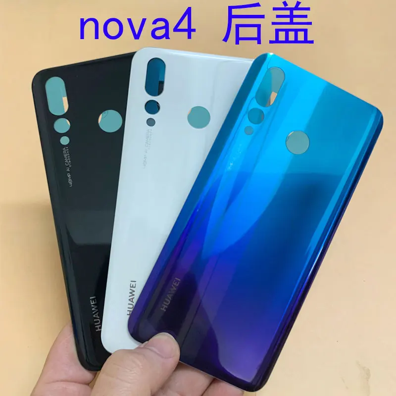 Back Cover Replacement Repair Part for HUAWEI NOVA4 Glass Back Battery Housing Repair Cover Rear Door Case With Adhesive Sticker
Back Cover Replacement Repair Part for HUAWEI NOVA4 Glass Back Battery Housing Repair Cover Rear Door Case With Adhesive Sticker