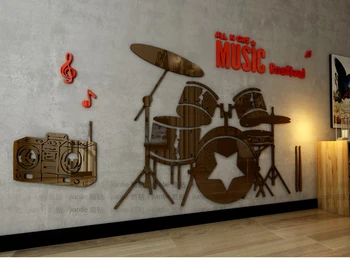 Best selling!!Shelf drum 3d Acrylic Wall Sticker Children's room Music and dance classroom Background wall decoration
Best selling!!Shelf drum 3d Acrylic Wall Sticker Children's room Music and dance classroom Background wall decoration