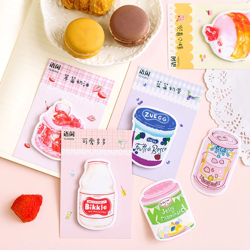 Kawaii Fruit Drink Sticky Notes Memo Pad Cute Stationery Planner Notepad Paper Bookmarks School Office Supply
Kawaii Fruit Drink Sticky Notes Memo Pad Cute Stationery Planner Notepad Paper Bookmarks School Office Supply
