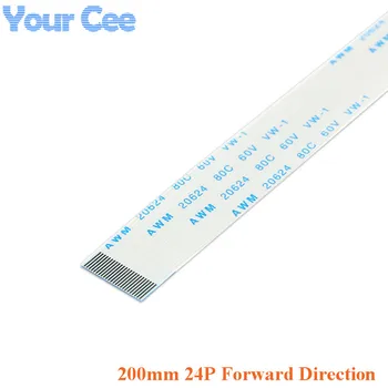 100 pcs 200mm Length 24 Pins 0.5mm Pitch FFC FPC Ribbon Flat Cable Forward Direction For TTL Flex For Camera Touchpad Mouse Pad
100 pcs 200mm Length 24 Pins 0.5mm Pitch FFC FPC Ribbon Flat Cable Forward Direction For TTL Flex For Camera Touchpad Mouse Pad