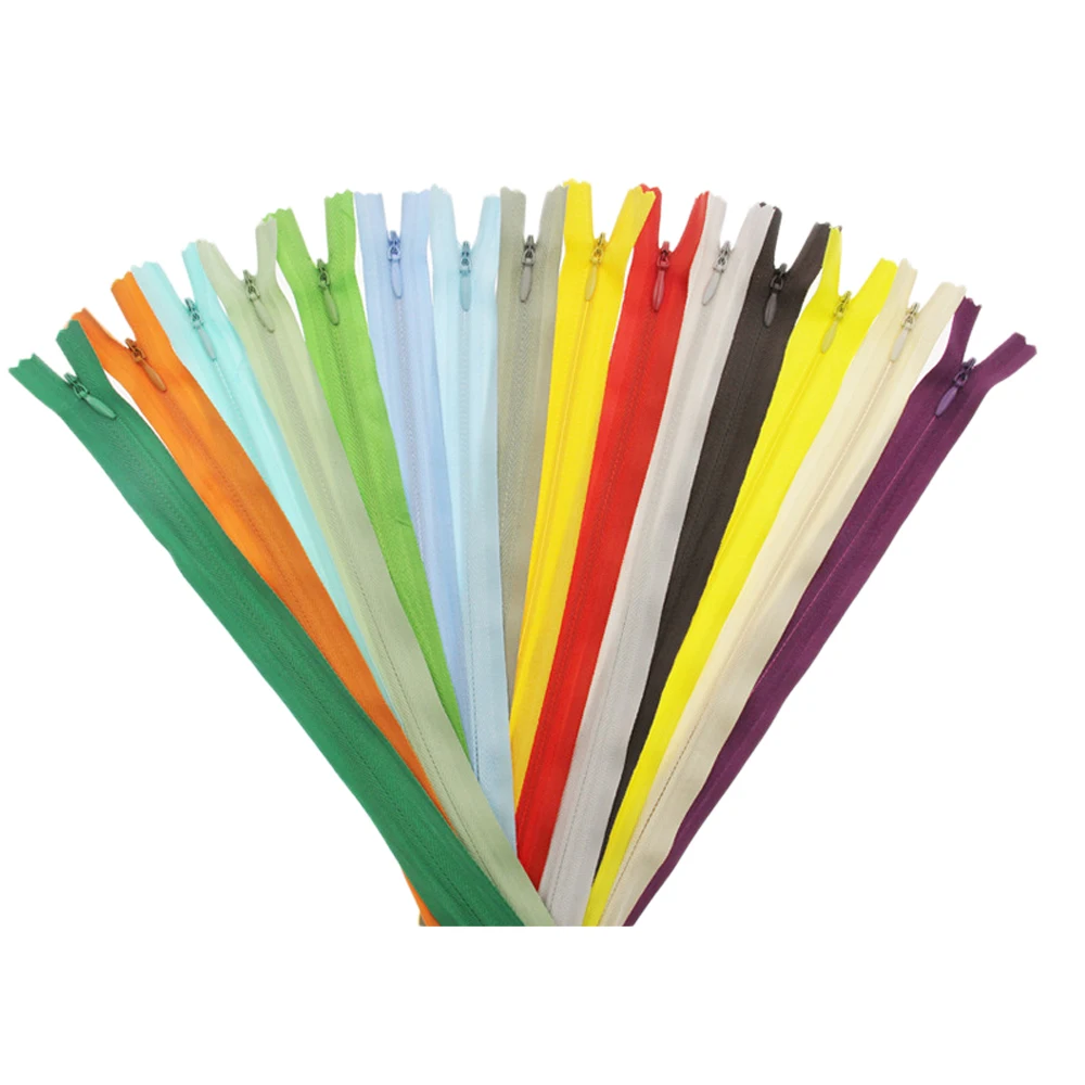 GUGULUZA 10pcs Invisible Closed End Zipper Nylon Zippers Concealed Zipper 20/60cm Multicolor for Bag/ Jackets/ Coats Sewing
GUGULUZA 10pcs Invisible Closed End Zipper Nylon Zippers Concealed Zipper 20/60cm Multicolor for Bag/ Jackets/ Coats Sewing
