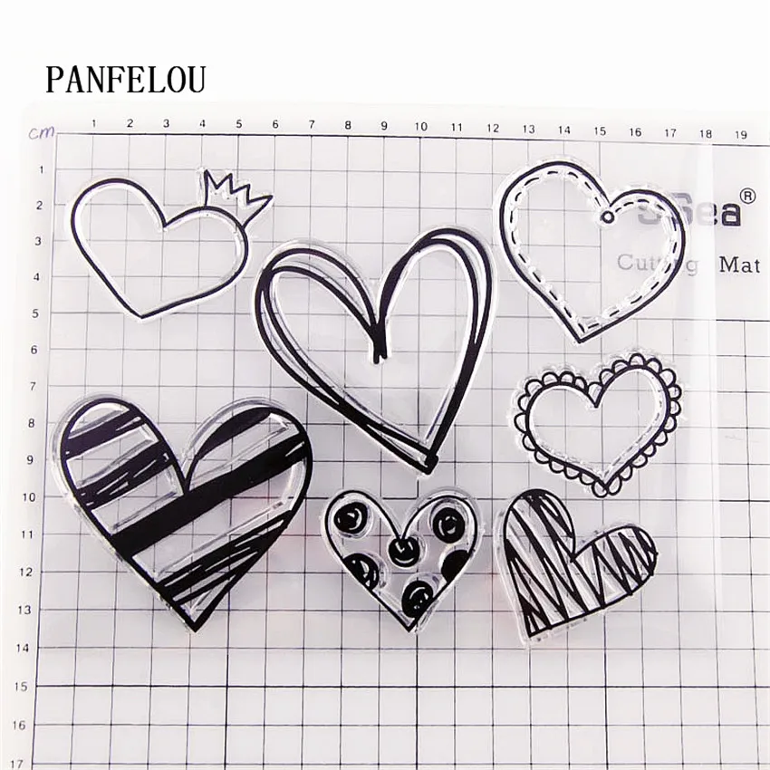 PANFELOU Sweet heart Transparent Clear Silicone Stamp/Seal DIY scrapbooking/photo album Decorative clear stamp sheets
PANFELOU Sweet heart Transparent Clear Silicone Stamp/Seal DIY scrapbooking/photo album Decorative clear stamp sheets
