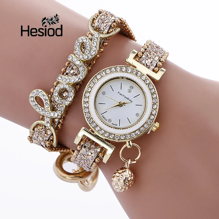 Hesiod Wedding Luxury Love Crystal Female Wist Watch Bracelet Watches for Women Wholesale
Hesiod Wedding Luxury Love Crystal Female Wist Watch Bracelet Watches for Women Wholesale