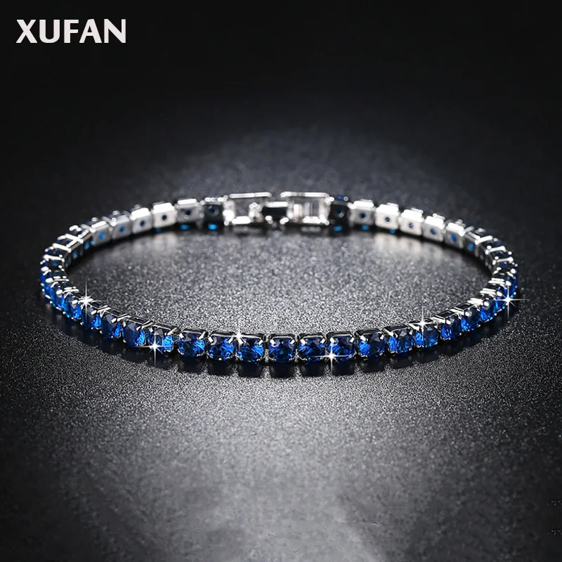 New Blue AAA CZ Cubic Zirconia Neat Tennis Bracelet For Women Valentine's Day Gifts Fashion Chain Jewelry Bijoux
New Blue AAA CZ Cubic Zirconia Neat Tennis Bracelet For Women Valentine's Day Gifts Fashion Chain Jewelry Bijoux