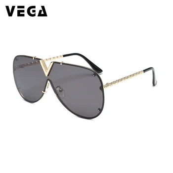VEGA Eyewear Big Frame Vintage Oversized Sunglasses Women Pilot Sun glasses Female Oversized Glasses Clear Lens Mirror 227
VEGA Eyewear Big Frame Vintage Oversized Sunglasses Women Pilot Sun glasses Female Oversized Glasses Clear Lens Mirror 227