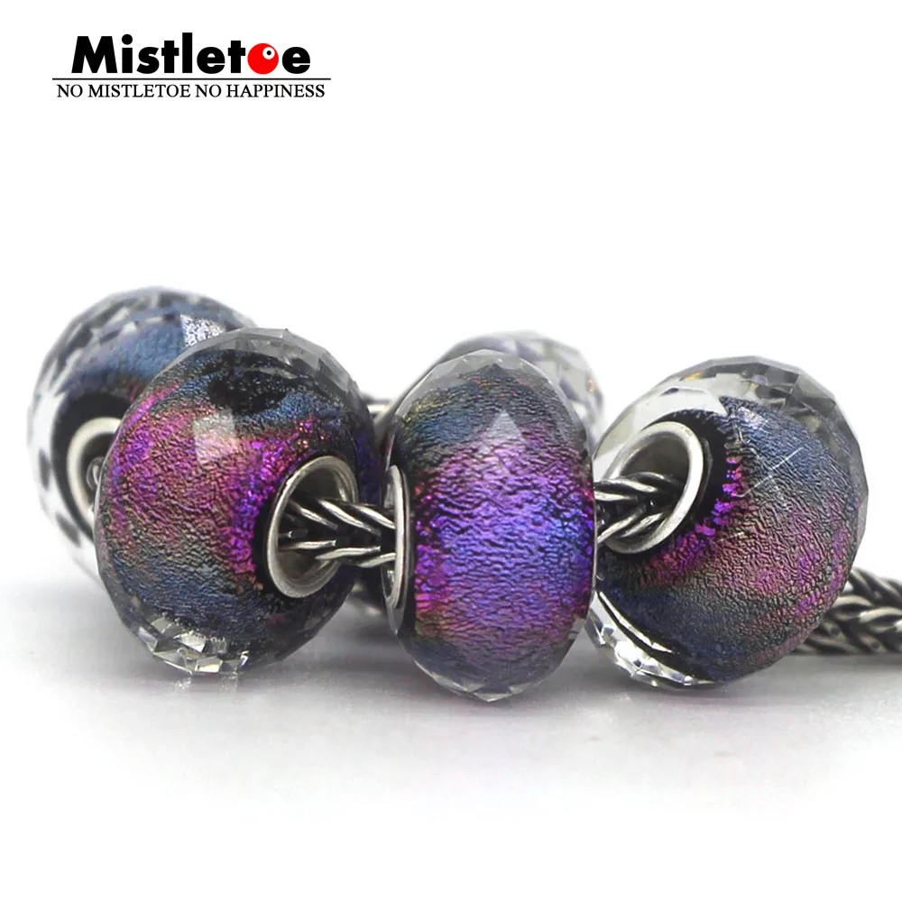 Mistletoe 925 Sterling Silver Murano Glass Faceted Colorful Foil Charm Bead Fit European Bracelet Jewelery 1pcs
Mistletoe 925 Sterling Silver Murano Glass Faceted Colorful Foil Charm Bead Fit European Bracelet Jewelery 1pcs