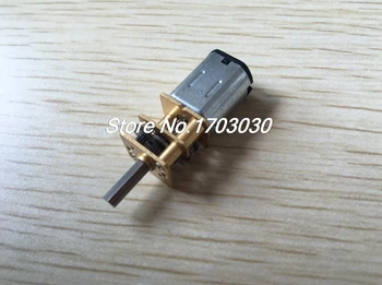 DC 1.5-6V 5RPM 3mm Diameter Axle Electric Gearbox Speed Reduce Motor Silver Tone
DC 1.5-6V 5RPM 3mm Diameter Axle Electric Gearbox Speed Reduce Motor Silver Tone