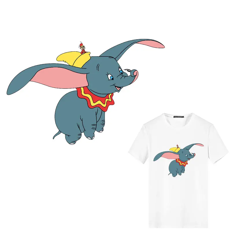cute Animals Dumbo heat-sensitive patches iron on hippie patches Stripes heat transfer stickers badges decor kids DIY t-shirt E
cute Animals Dumbo heat-sensitive patches iron on hippie patches Stripes heat transfer stickers badges decor kids DIY t-shirt E