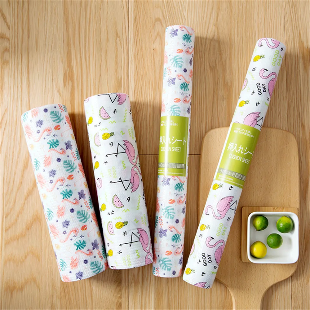 1 roll Flamingo Printing Pattern Ambry Drawer Dampproof Mat Waterproof Non-Slip Kitchen Placemats Table Mats Pads Free Cutting
1 roll Flamingo Printing Pattern Ambry Drawer Dampproof Mat Waterproof Non-Slip Kitchen Placemats Table Mats Pads Free Cutting